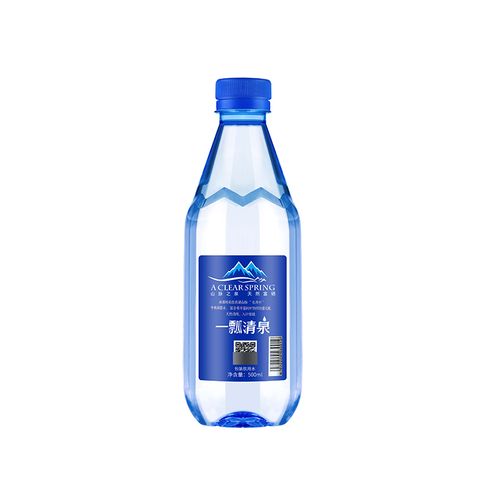 一瓢清泉500ml24瓶整箱装天天然富硒富锶弱碱性饮用水
